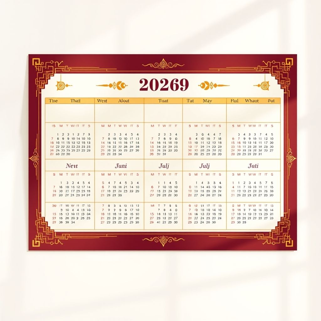 ปฏิทินฤกษ์ปี 2569: เครื่องมือสำคัญในการวางแผน